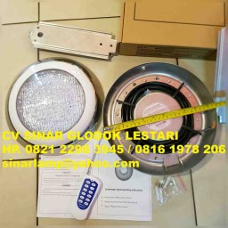 Lampu Kolam Renang 18 watt RGB + Remote Lampu Kolam Renang 18 watt RGB + Remote